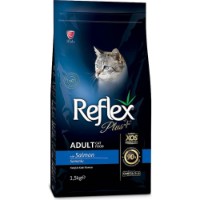 Hrană uscată pentru pisici Reflex Plus Adult Cat Salmon 1.5kg