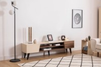 Comodă TV Hanah Home Clark Walnut Beige imaginea #3 — magazin online Desire.md