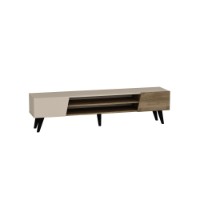 Comodă TV Hanah Home Clark Walnut Beige imaginea #5 — magazin online Desire.md
