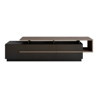 Comodă TV Hanah Home Pia Black Walnut imaginea #4 — magazin online Desire.md