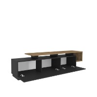 Comodă TV Hanah Home Pia Black Walnut imaginea #6 — magazin online Desire.md