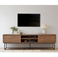 Comodă TV Hanah Home Rodez 180 Walnut Black