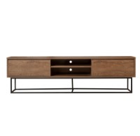 Comodă TV Hanah Home Rodez 180 Walnut Black imaginea #2 — magazin online Desire.md