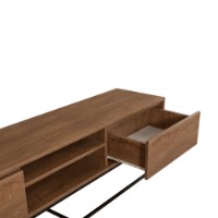 Comodă TV Hanah Home Rodez 180 Walnut Black imaginea #6 — magazin online Desire.md