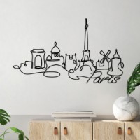 Декоративное панно Wallity Paris Black