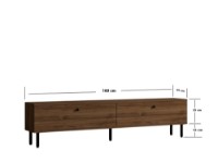 Comodă TV Hanah Home Nantes Walnut imaginea #6 — magazin online Desire.md
