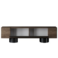 Comodă TV Hanah Home Bohem Walnut Black imaginea #8 — magazin online Desire.md