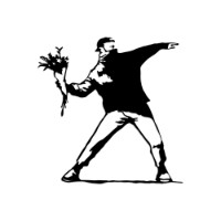 Декоративное панно Wallity Banksy Metal 01 фото №4 — интернет-магазин Desire.md