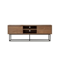 Comodă TV Hanah Home Rodez 140 Walnut Black imaginea #3 — magazin online Desire.md