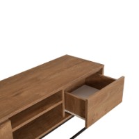 Comodă TV Hanah Home Rodez 140 Walnut Black imaginea #6 — magazin online Desire.md
