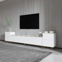 Comodă TV Hanah Home Imaj Marble White imaginea #2 — magazin online Desire.md