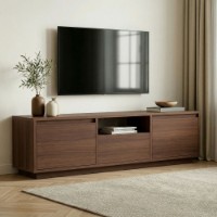 Comodă TV Hanah Home Sentine Milano Walnut
