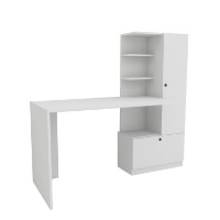 Masa de birou Hanah Home Merinos White imaginea #5 — magazin online Desire.md