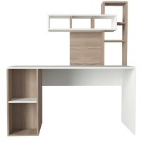 Masa de birou Hanah Home Coral White Cordoba imaginea #3 — magazin online Desire.md