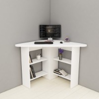 Masa de birou Hanah Home Corner White imaginea #3 — magazin online Desire.md