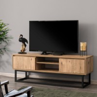 Comodă TV Hanah Home Belinda 140 Black Pine