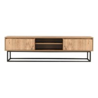 Comodă TV Hanah Home Belinda 140 Black Pine imaginea #4 — magazin online Desire.md