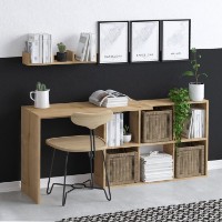 Masa de birou Hanah Home Blake Oak imaginea #3 — magazin online Desire.md