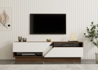 Comodă TV Hanah Home Koza Walnut White imaginea #2 — magazin online Desire.md