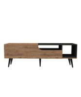 Comodă TV Hanah Home Alba Atlantic Pine Anthracite imaginea #5 — magazin online Desire.md