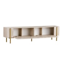 Comodă TV Hanah Home Nexus Travertine Gold imaginea #4 — magazin online Desire.md