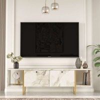 Comodă TV Hanah Home Vg30-Ge White Gold
