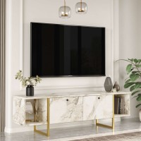 Comodă TV Hanah Home Vg30-Ge White Gold imaginea #2 — magazin online Desire.md
