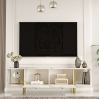 Comodă TV Hanah Home Vg30-Ge White Gold imaginea #3 — magazin online Desire.md
