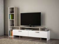 Comodă TV Hanah Home Şimal White Cordoba