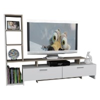 Comodă TV Hanah Home Şimal White Cordoba imaginea #3 — magazin online Desire.md