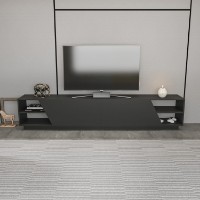 Comodă TV Hanah Home Rhodes Anthracite