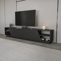 Comodă TV Hanah Home Rhodes Anthracite imaginea #2 — magazin online Desire.md