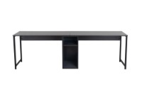 Masa de birou Hanah Home Twin Anthracite Black imaginea #4 — magazin online Desire.md