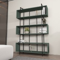Стеллаж Hanah Home Bruti Green Black