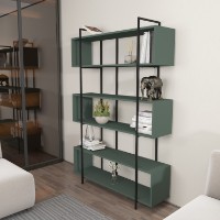 Стеллаж Hanah Home Bruti Green Black фото №2 — интернет-магазин Desire.md