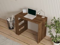 Masa de birou Hanah Home Cool Walnut imaginea #3 — magazin online Desire.md
