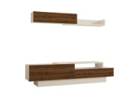 Comodă TV Hanah Home Elda White Walnut imaginea #5 — magazin online Desire.md