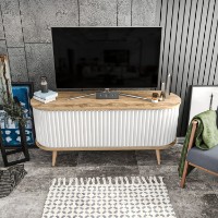 Comodă TV Hanah Home Stor Oud Oak White
