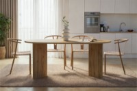 Masă pentru bucătărie Hanah Home Sablin Cadiz Oak imaginea #2 — magazin online Desire.md