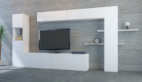 Comodă TV Hanah Home Maxi White