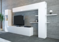 Comodă TV Hanah Home Maxi White imaginea #2 — magazin online Desire.md