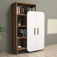 Стеллаж Hanah Home Form Walnut White