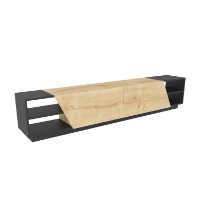 Comodă TV Hanah Home Rhodes Anthracite Oak imaginea #8 — magazin online Desire.md