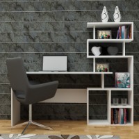 Masa de birou Hanah Home Next White
