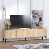 Comodă TV Hanah Home Nora Sapphire Oak imaginea #3 — magazin online Desire.md
