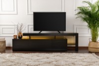 Comodă TV Hanah Home Beliz Wood Black