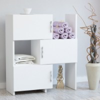 Шкаф для ванной Hanah Home Anna White