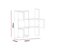 Dulap baie Hanah Home Anna White imaginea #7 — magazin online Desire.md