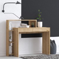 Masa de birou Hanah Home Uma Oak imaginea #2 — magazin online Desire.md