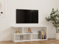 Comodă TV Hanah Home Cafu White